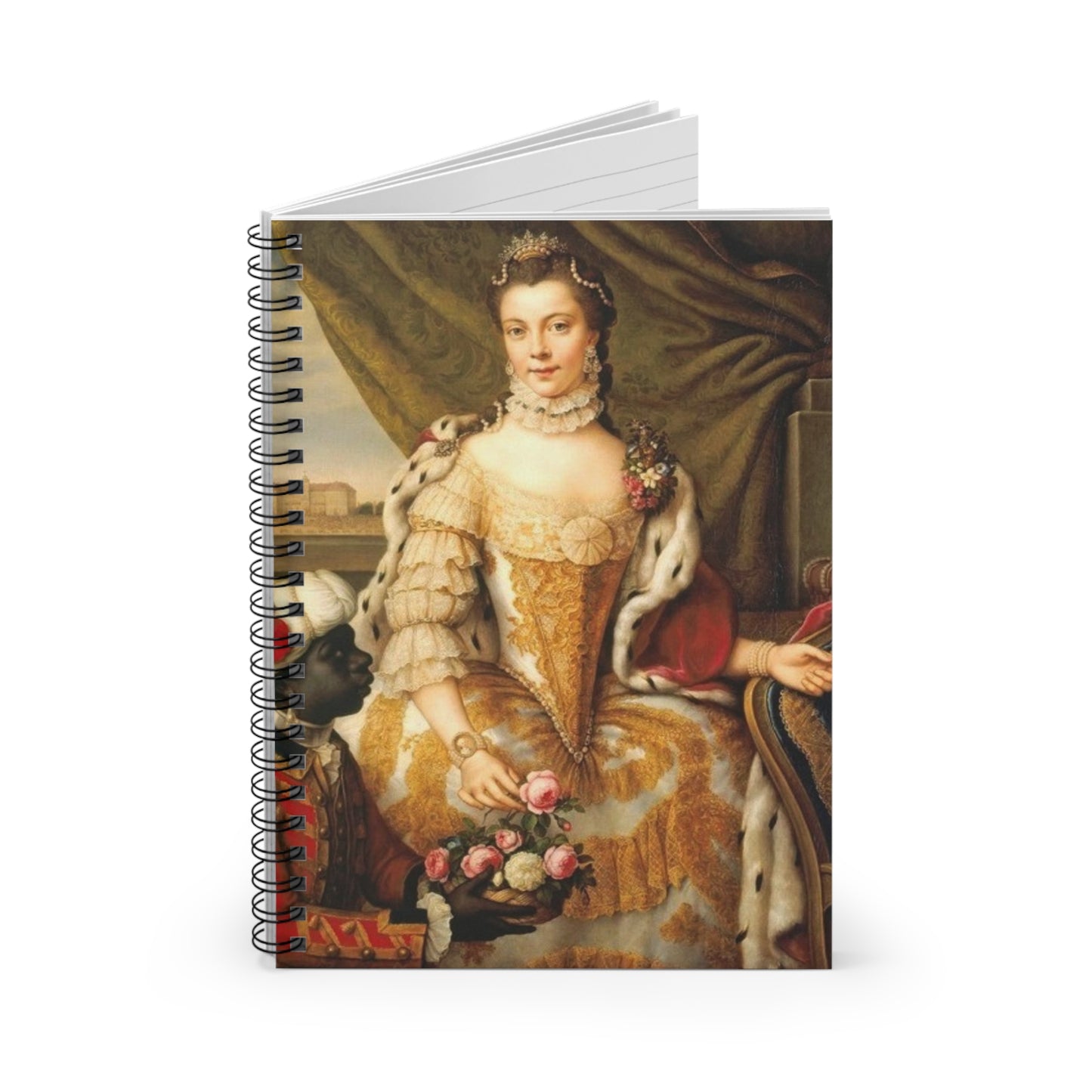 Princess Sophie Charlotte Of Mecklenburg-Strelitz-Spiral Notebook Ruled Line