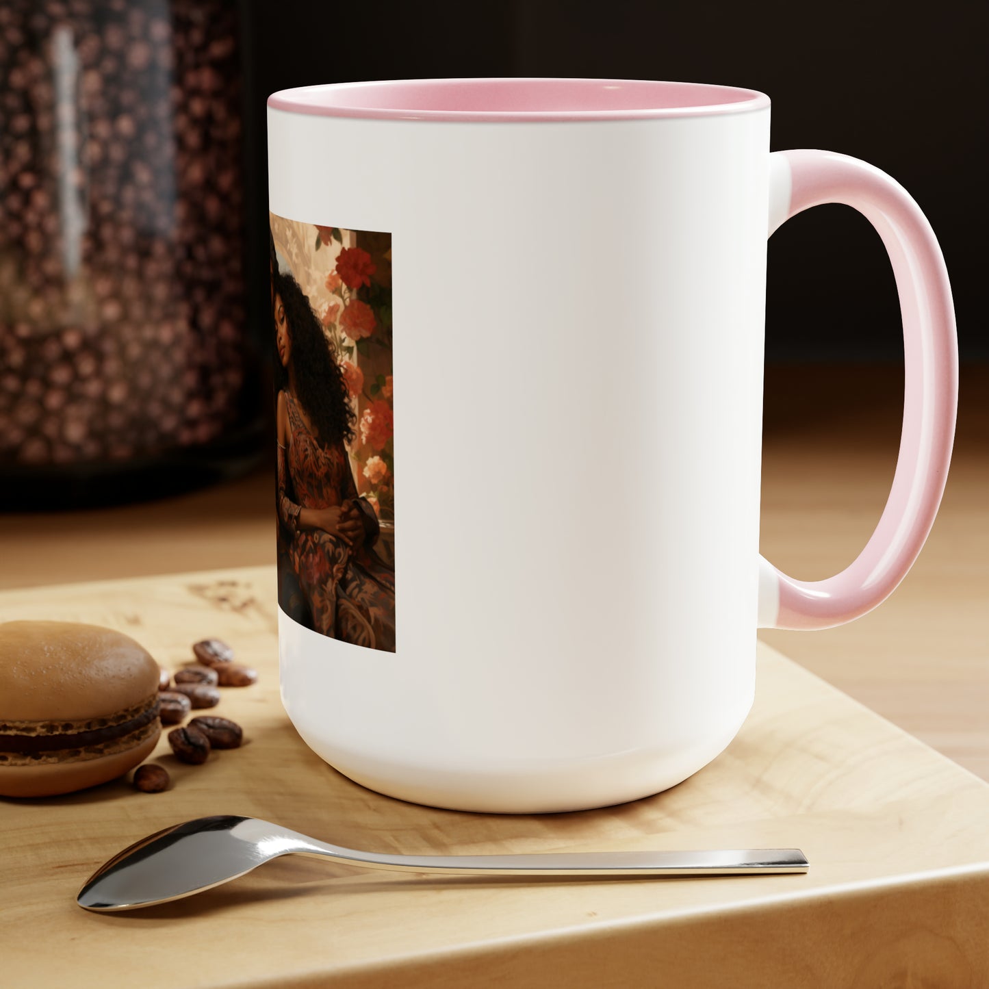 Dragon Tales Two-Tone Coffee Mugs, 15oz
