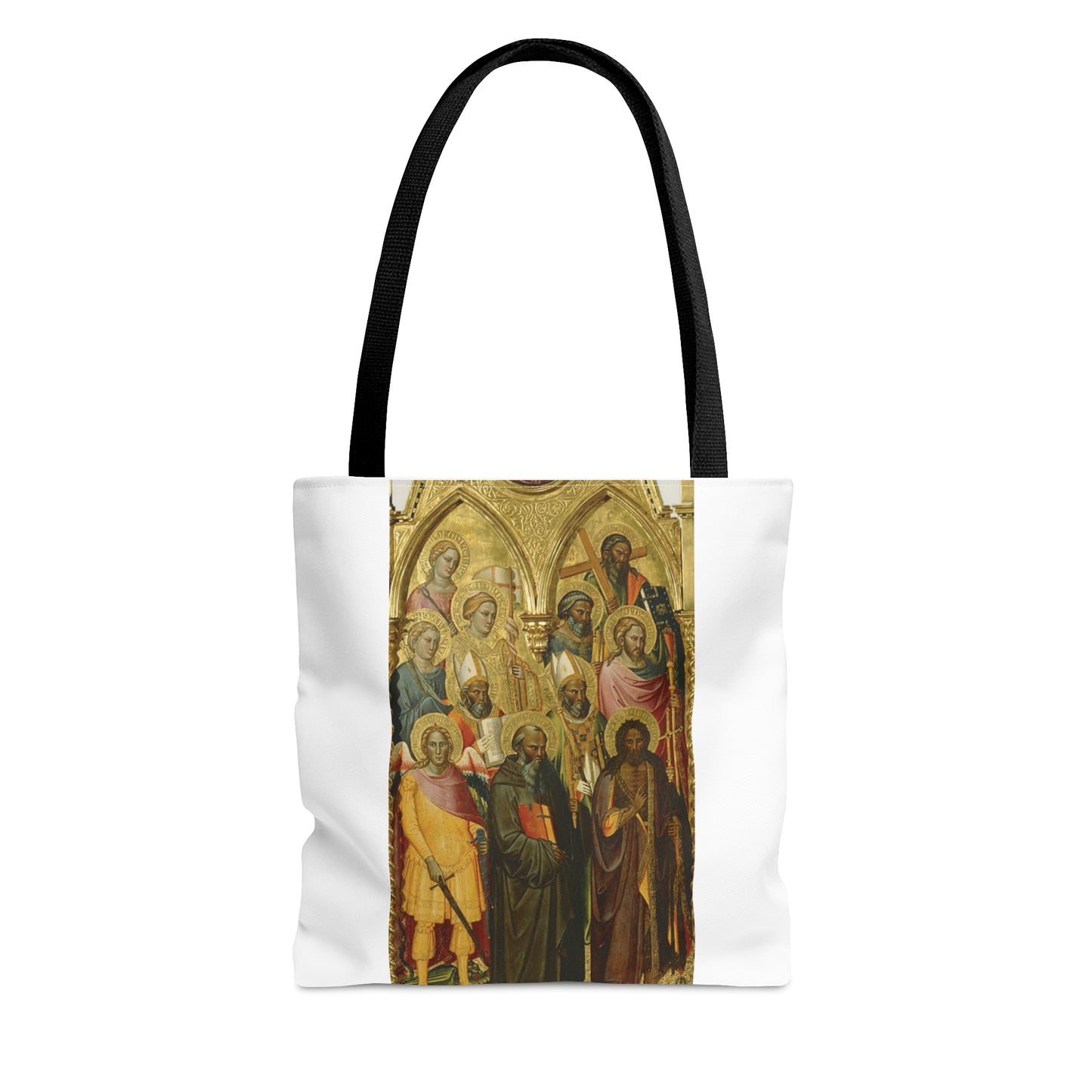 Tote Bag 'Polyptych with Coronation of the Virgin and Saints'