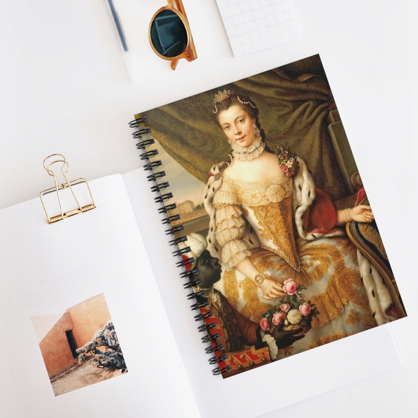 Princess Sophie Charlotte Of Mecklenburg-Strelitz-Spiral Notebook Ruled Line