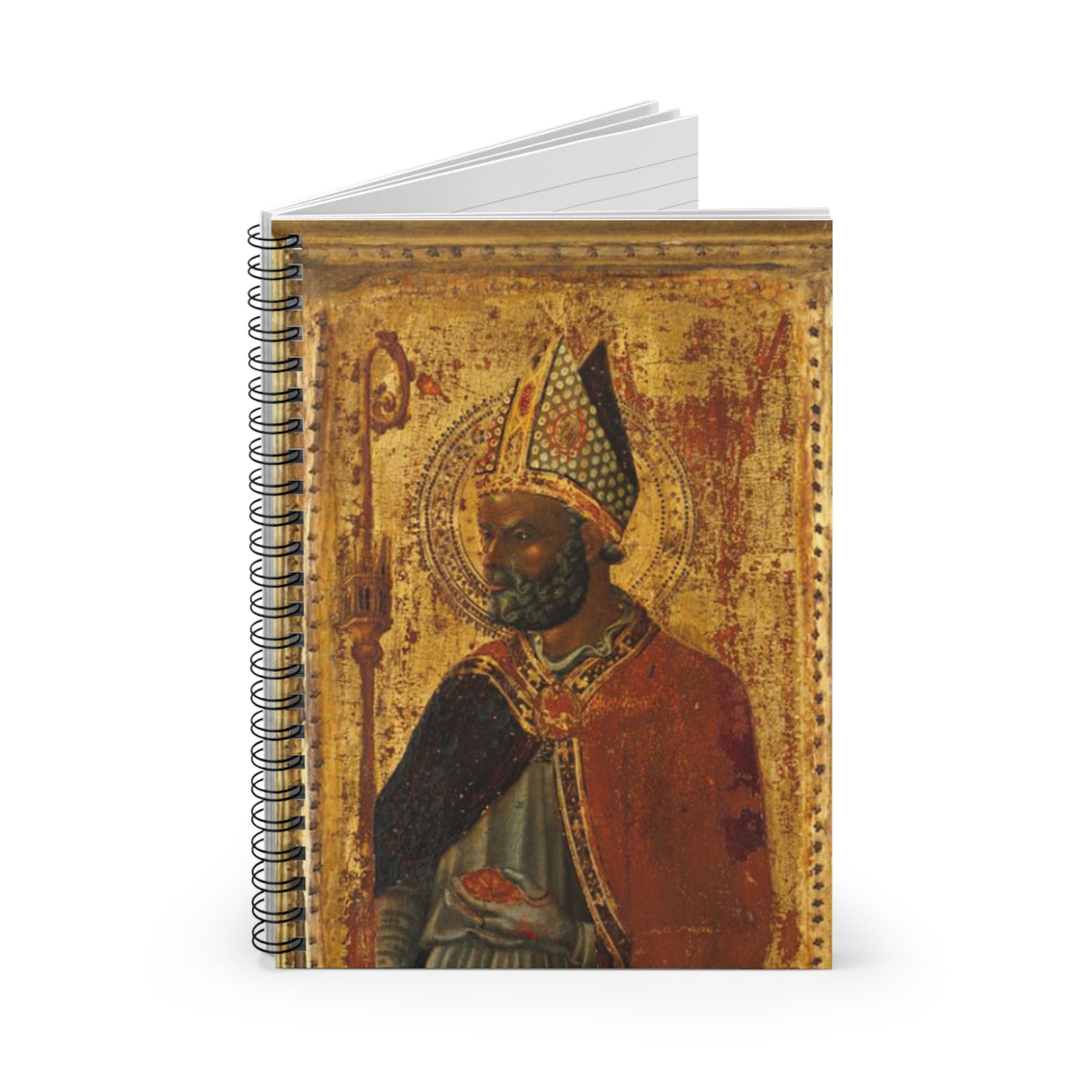 Saint Nicholas-Spiral Notebook Ruled Line