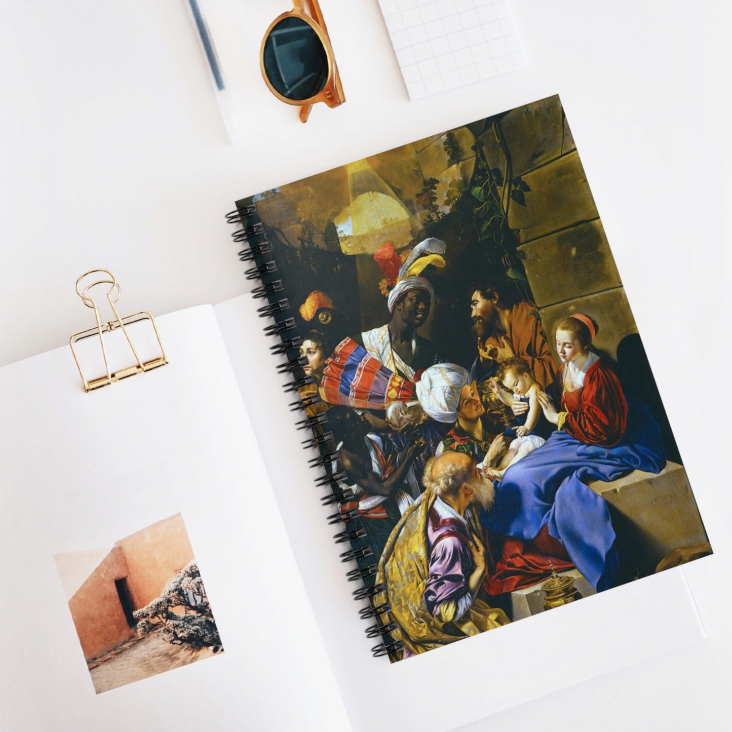 Adoration of the Kings-Spiral Notebook Ruled Line
