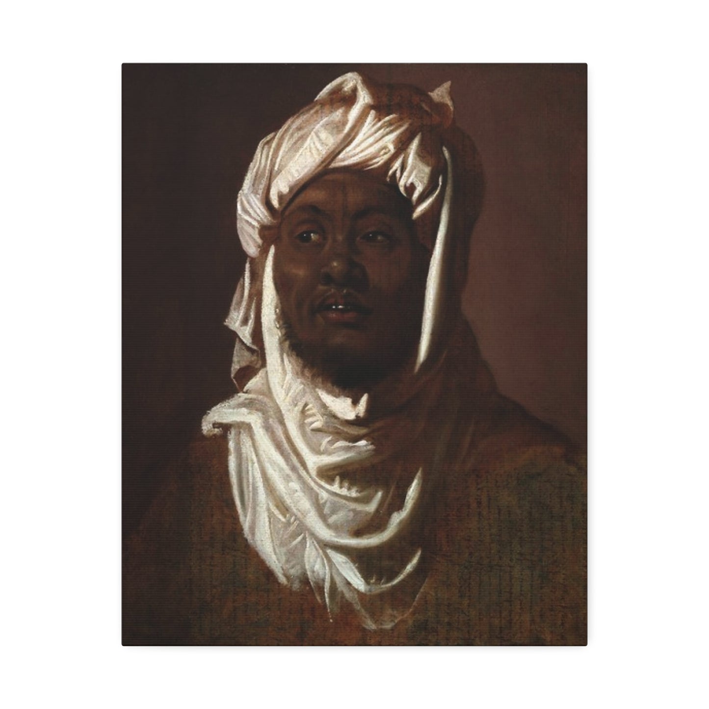 Portrait Of A Moorish Man Wearing A Turban