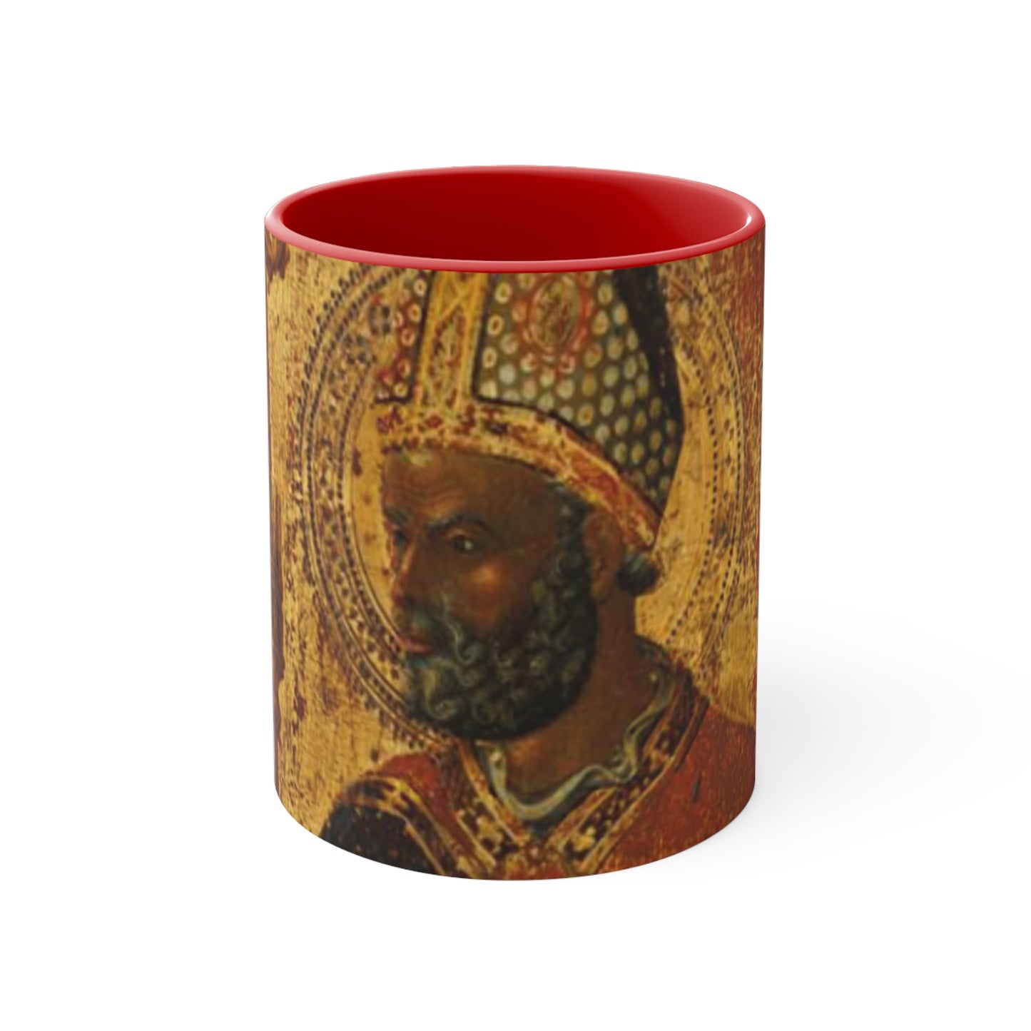 Saint Nicholas-Accent Coffee Mug, 11oz