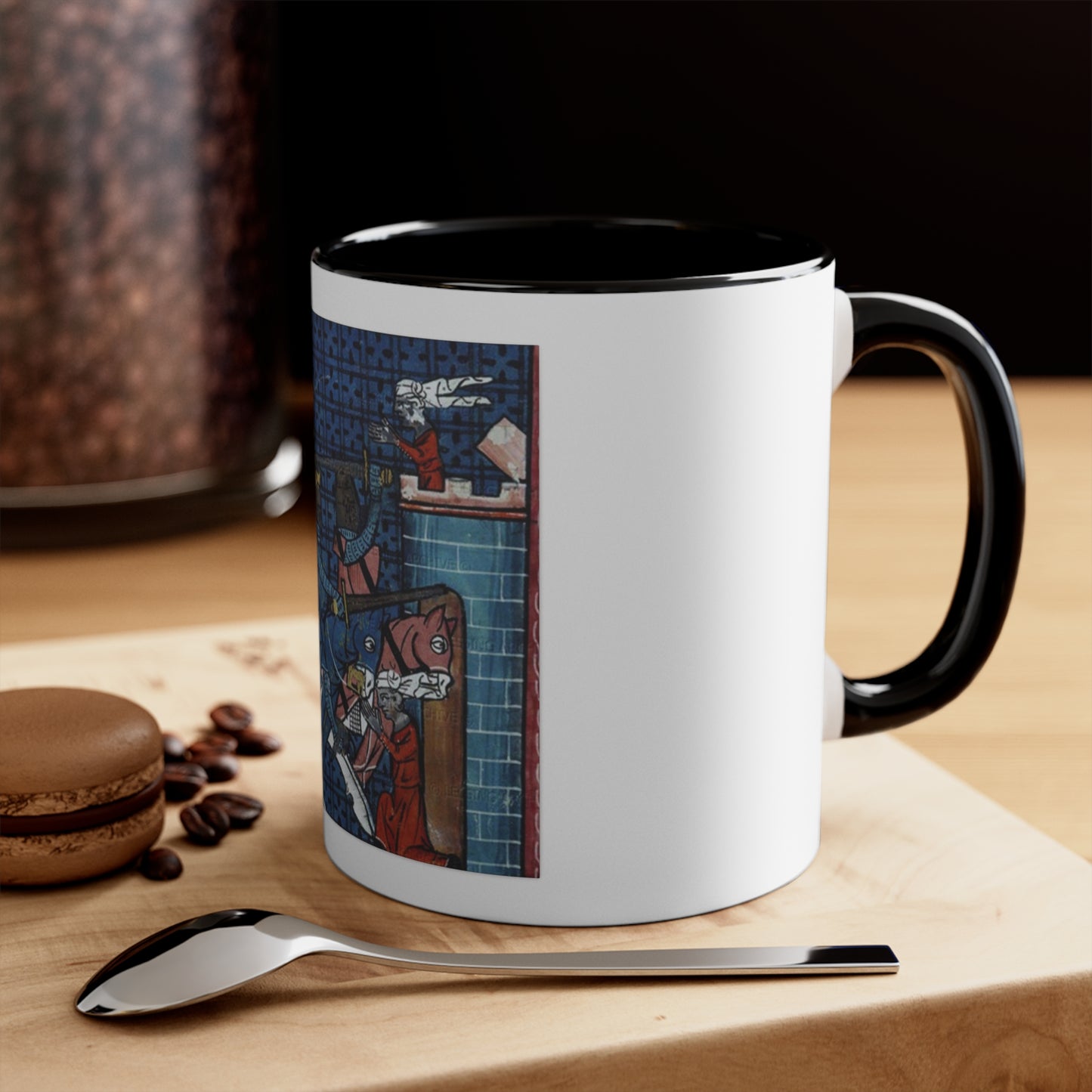 Chroniques de France ou de Saint Denis,Accent Coffee Mug, 11oz