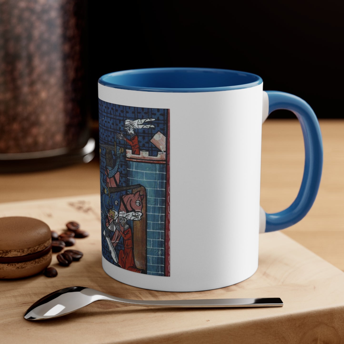 Chroniques de France ou de Saint Denis,Accent Coffee Mug, 11oz
