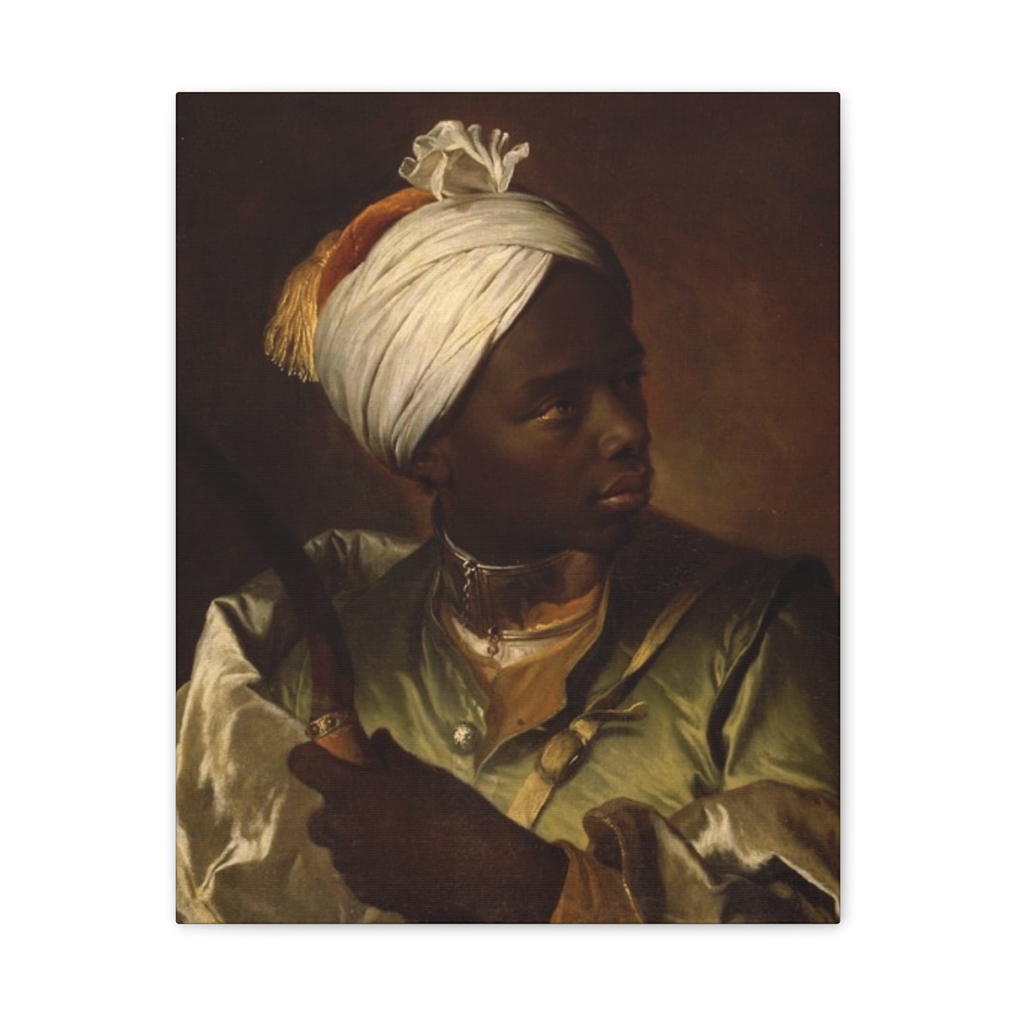 Portrait of A Young African Man with A Bow (1697)