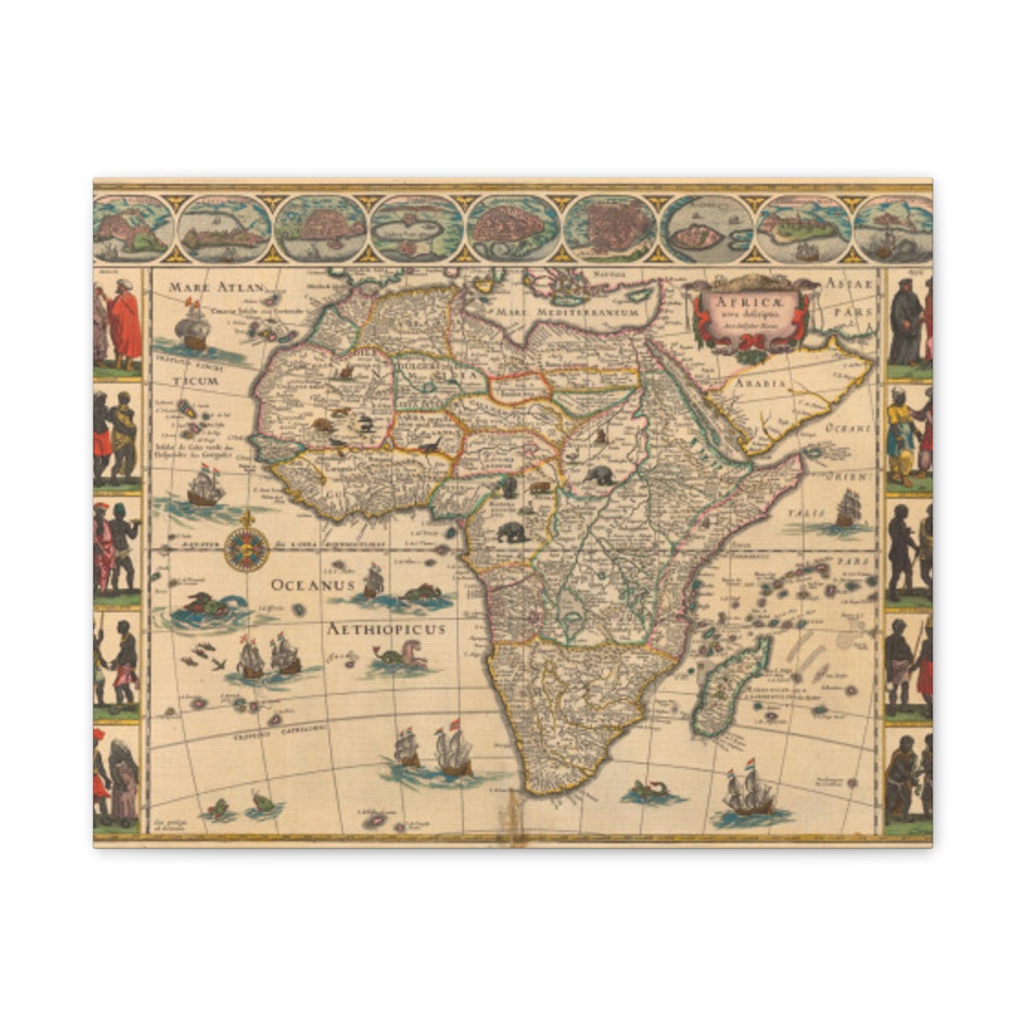 1644 Map Of Africa