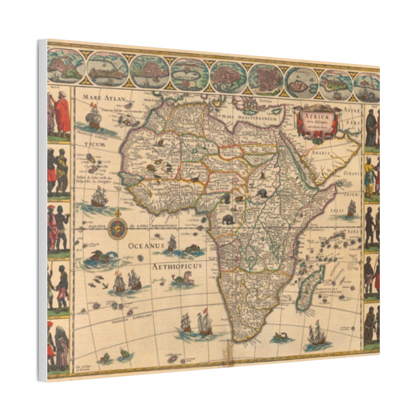 1644 Map Of Africa
